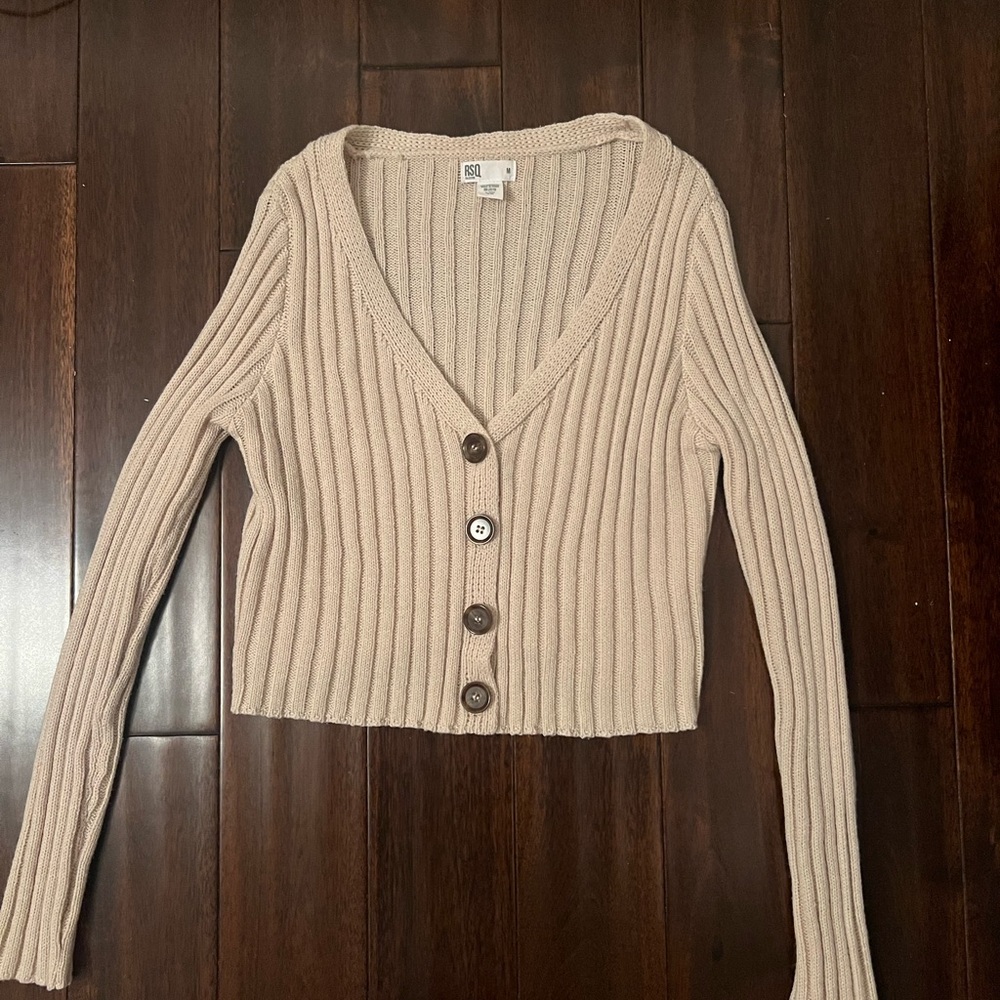RSQ button up cardigan